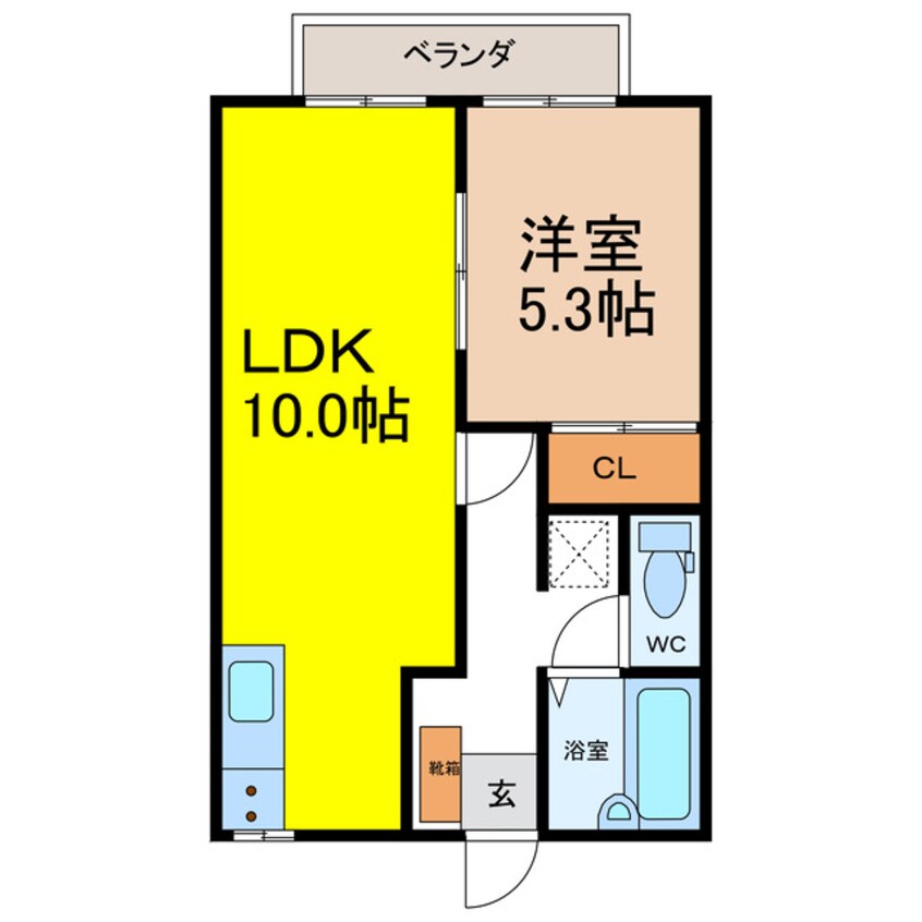 間取図 フレグランスオブスイート