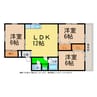 セジュール吉岡Ａ・Ｂ・Ｃ・Ｄ・Ｅ 3LDKの間取り