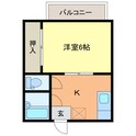 メゾンみずほ Bの間取図