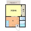 メゾンみずほ Bの間取図