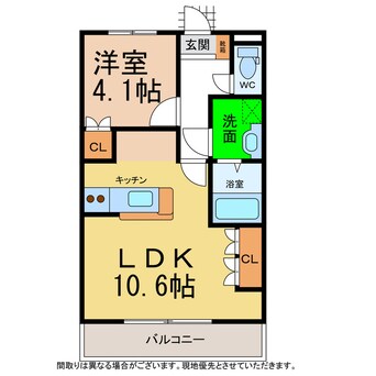 間取図 MY－shine大島