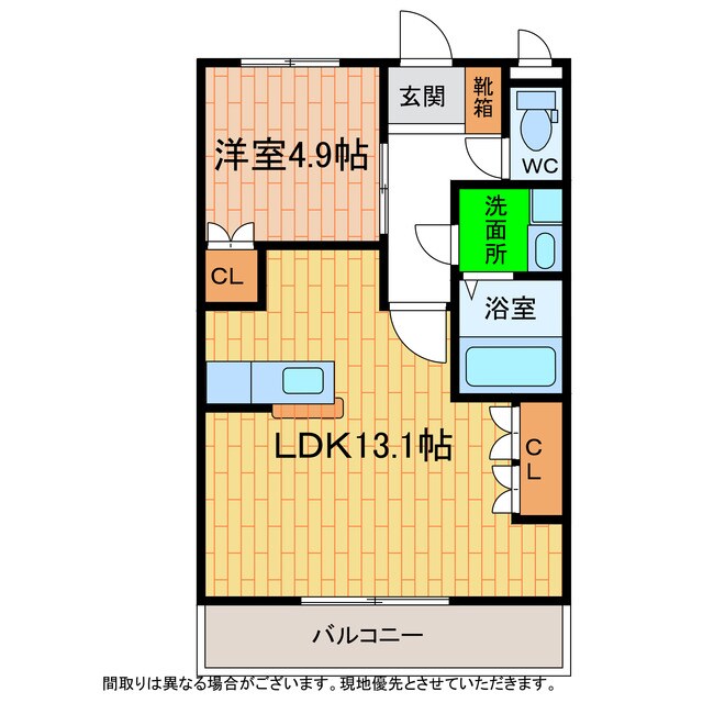 間取り図 グランチェスタ