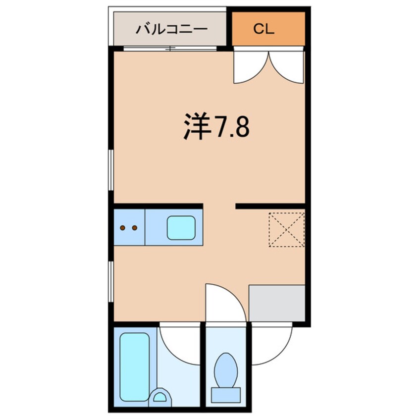 間取図 Aフラット