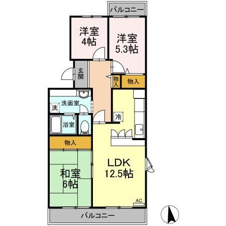 間取り図 グレースソシア