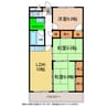 アベニールシライト 3LDKの間取り