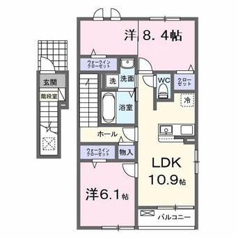 間取図 エトワール・イリゼB