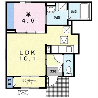 間取図 ピアチェーレ