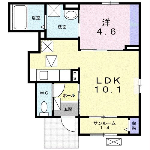 間取り図 ピアチェーレ