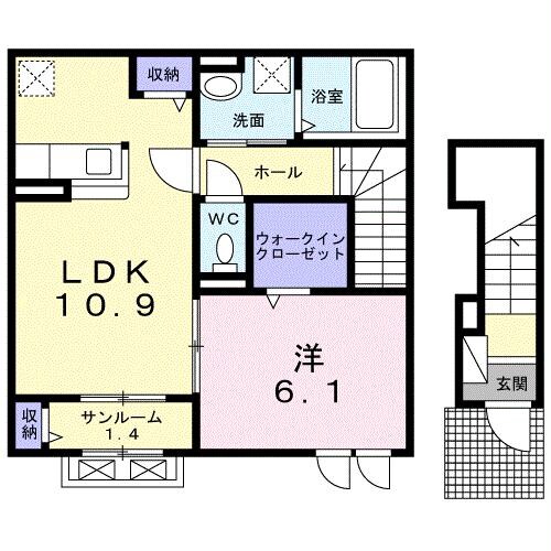間取り図 ピアチェーレ