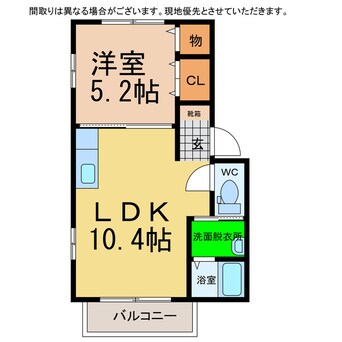 間取図 ナチュラルコート