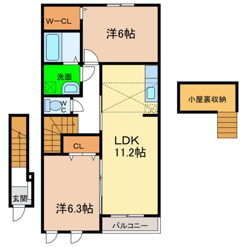 間取図 モン・エトワール