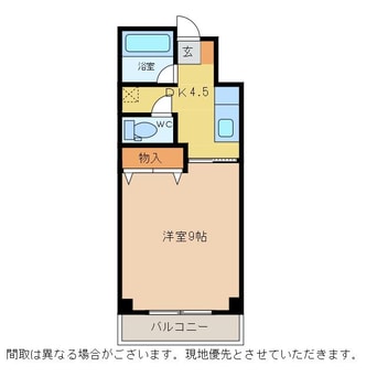 間取図 レオパレス松島