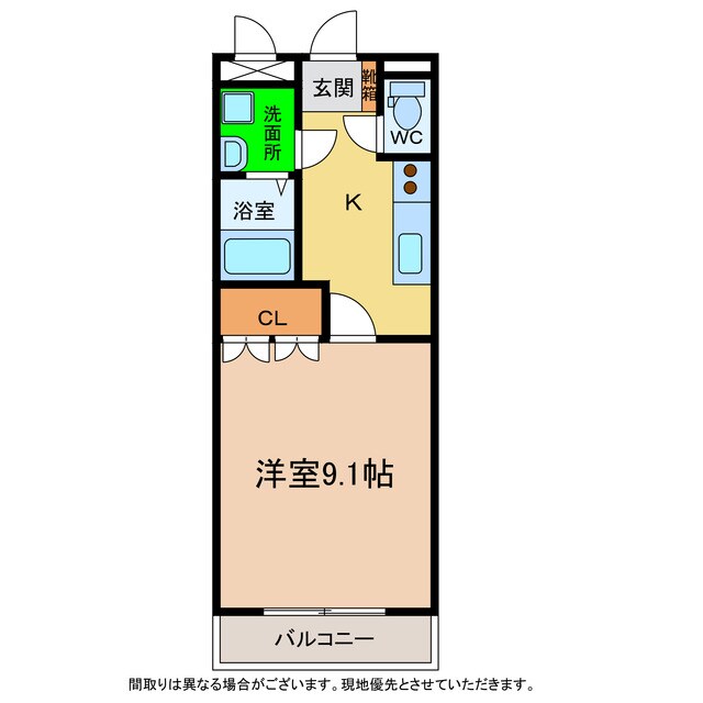 間取り図 エレガント・ライフ