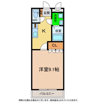 間取図 エレガント・ライフ