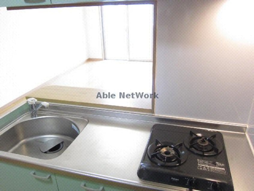 ２口ガスコンロ付き プレジデント日開野