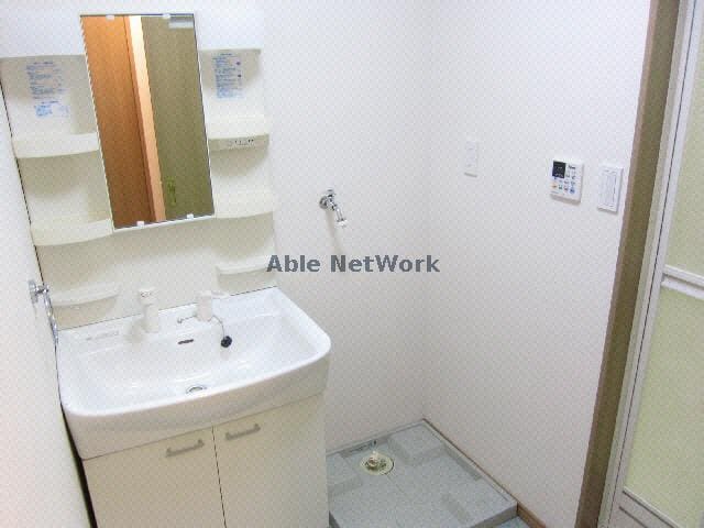 洗面脱衣所 プレジデント日開野