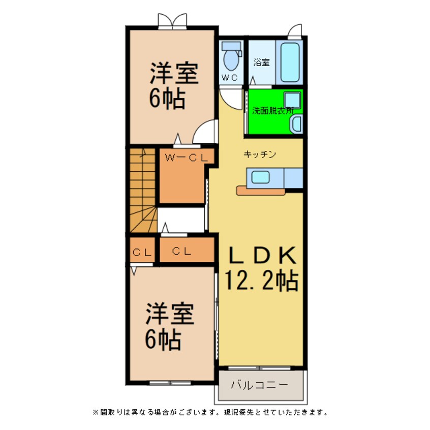 間取図 セフィオ大原