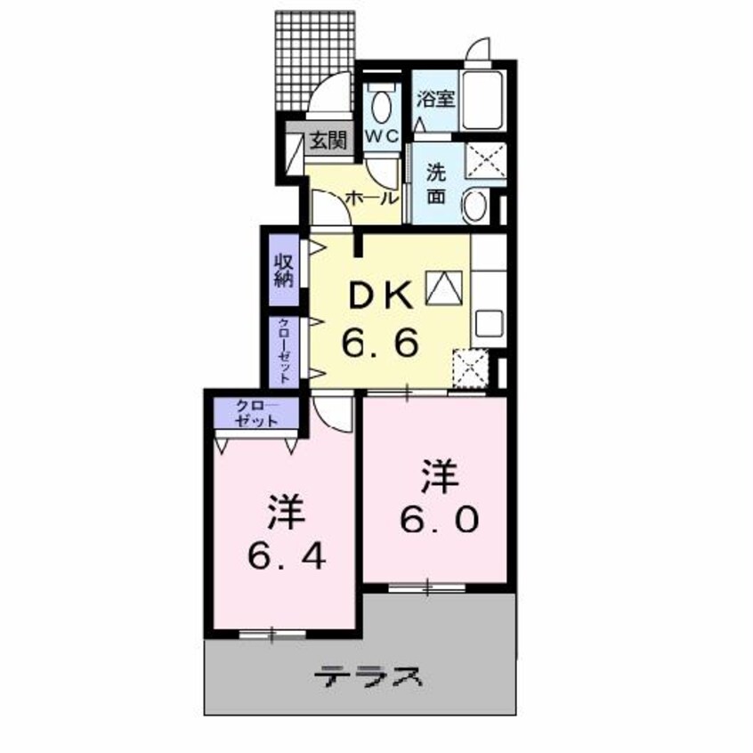 間取図 セフィオ大原