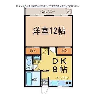 間取図 ＳＥＧＵＲＡ山城