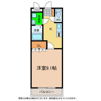 間取図 ルミナスハイム羽浦Ⅱ
