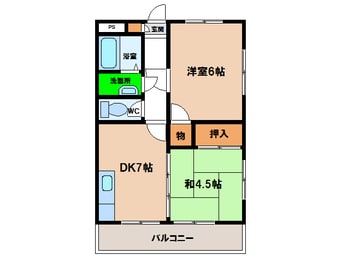 間取図 ファミール喜田