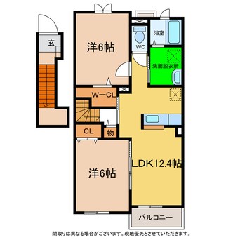 間取図 リブ・グリーン