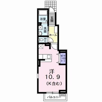 間取図 ボンヌ・シャンス