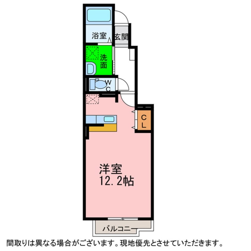 間取図 エアリーレジデンスＡ・Ｂ