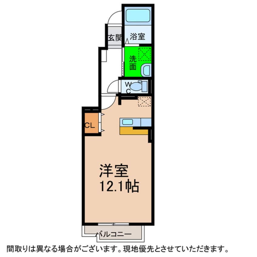 間取図 エアリーレジデンスＡ・Ｂ