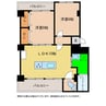 サニースクエア阿南 2LDKの間取り