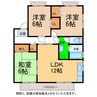 ハーバービュー金磯Ａ 3LDKの間取り