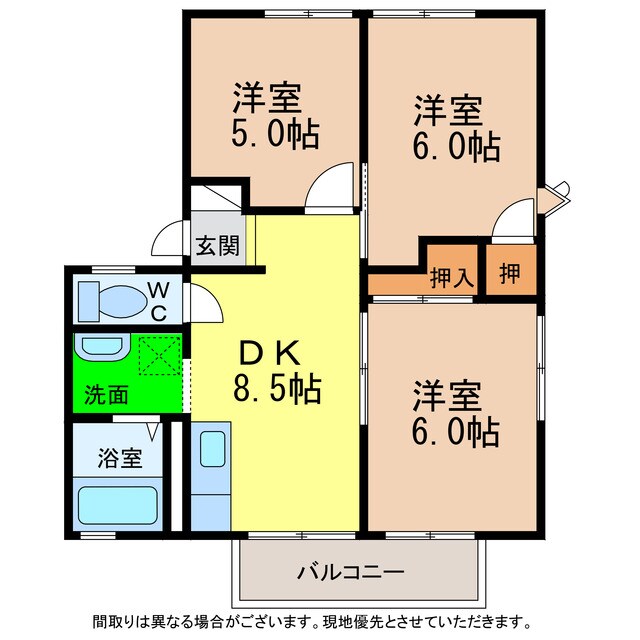 間取り図 フレグランスＡＰ