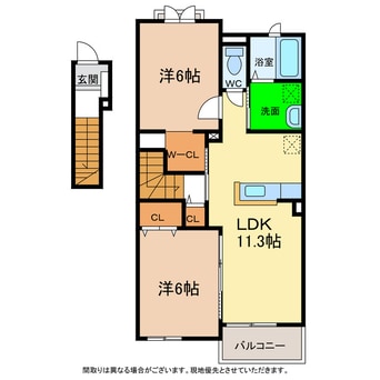間取図 ルネッサ