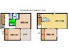 フィットセル北浜 3LDKの間取り