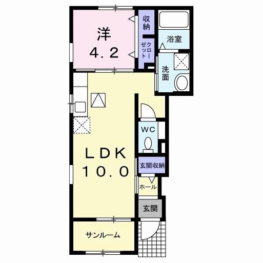 間取り図 エレガンテカーサ