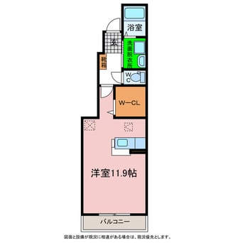 間取図 ミルト住吉Ⅰ