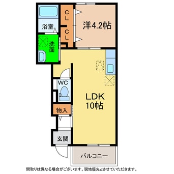 間取図 ミルト住吉Ⅱ