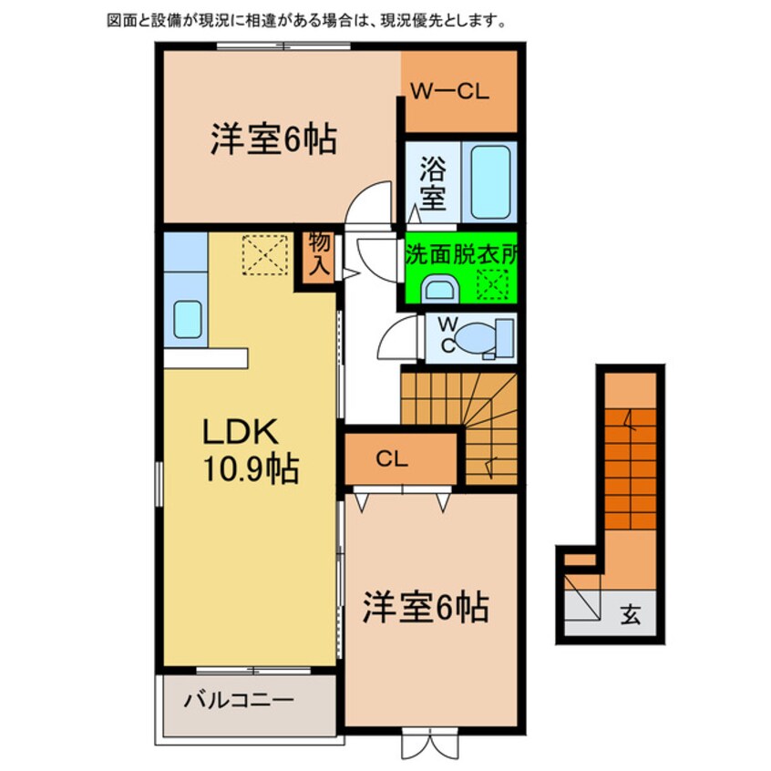 間取図 ミルト住吉Ⅲ