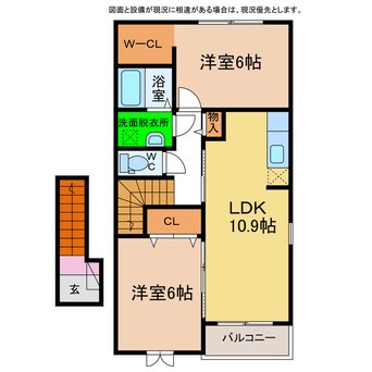 間取図 ミルト住吉Ⅲ