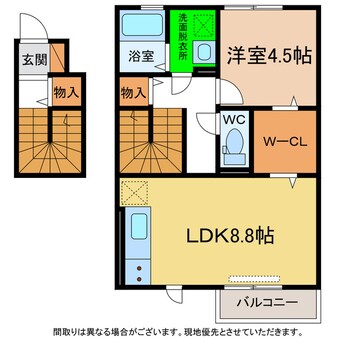 間取図 ベイ　クレスト