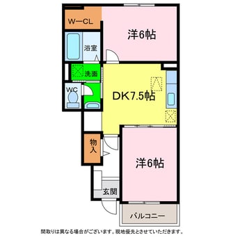 間取図 シエル・エトワレⅡ