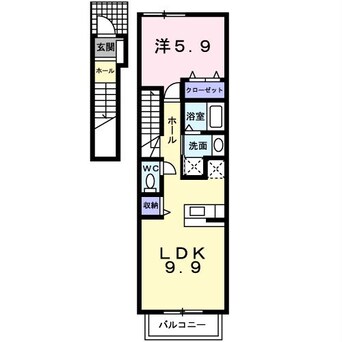 間取図 デュエルミサキＣ