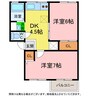 ＳＡＫＵＲＡ 2DKの間取り