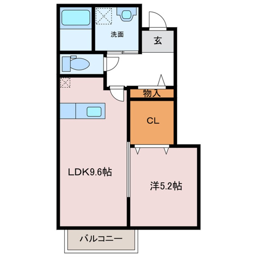 間取図 ドエル四季1番館