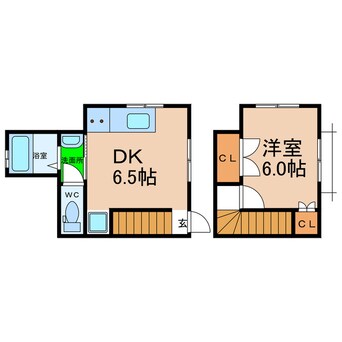 間取図 千歳橋ハイツ