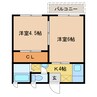 エビスハイツ 2Kの間取り