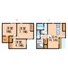 フィットセル北小松島 3LDKの間取り