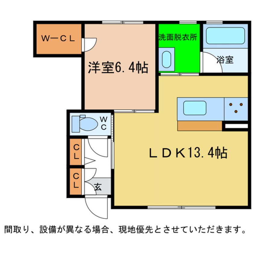 間取図 シャーメゾンシエル
