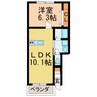 サンキュ阿南 1LDKの間取り