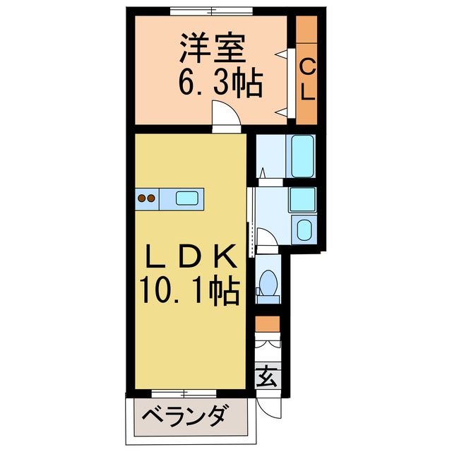 間取り図 サンキュ阿南